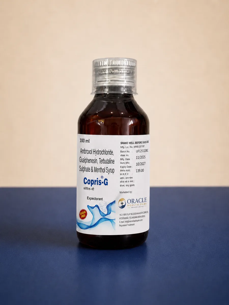 Copris-G Syrup pack shot